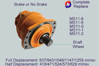Мотор МС83 Поклайн гидравлический разделяет с поршенем вала привода/обложки/плунжера